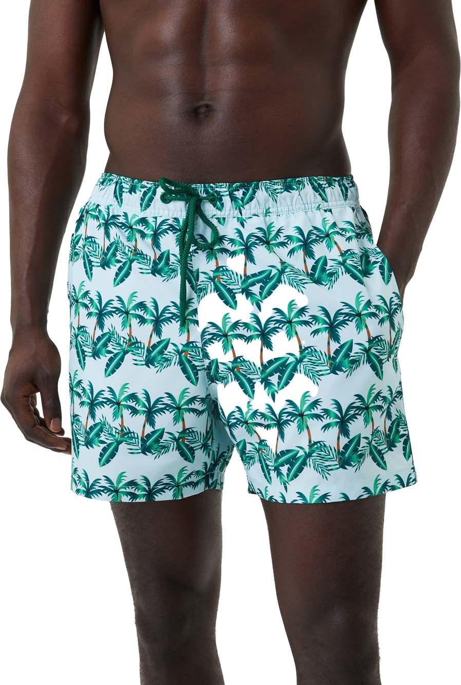 Bjorn Borg Men s Borg Print Swim Shorts Palmy