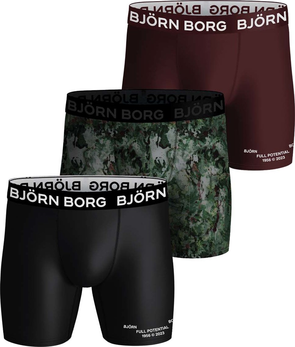 Björn Borg Performance Boxer 3p - Boxers