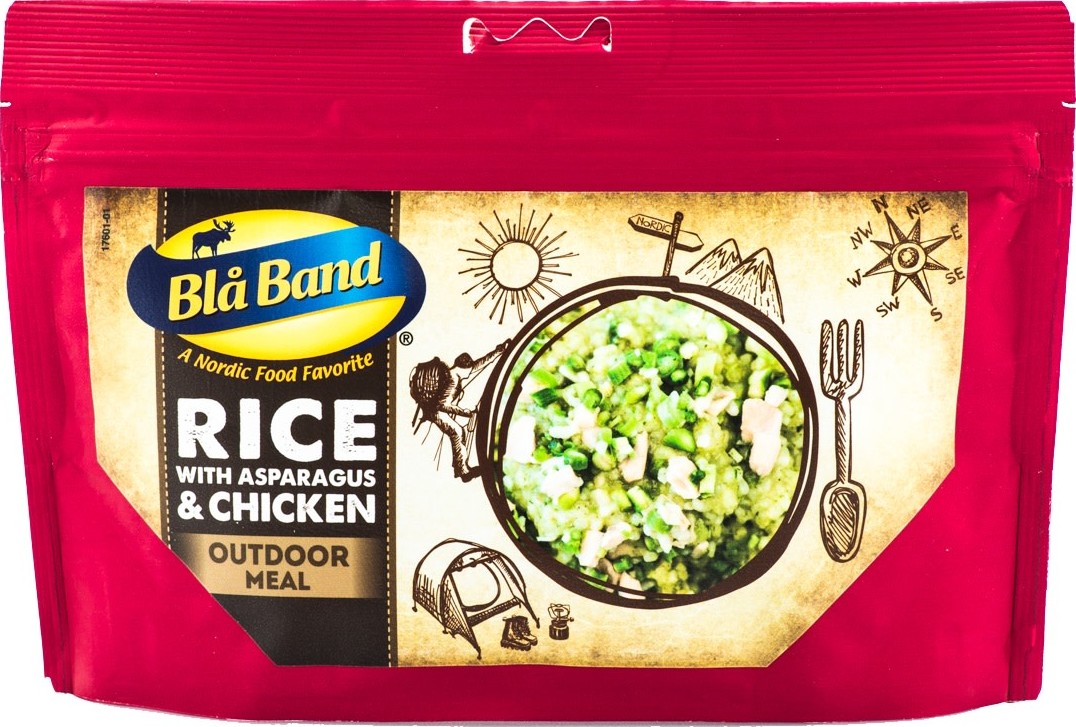 Blå Band Rice With Asparagus & Chicken Red