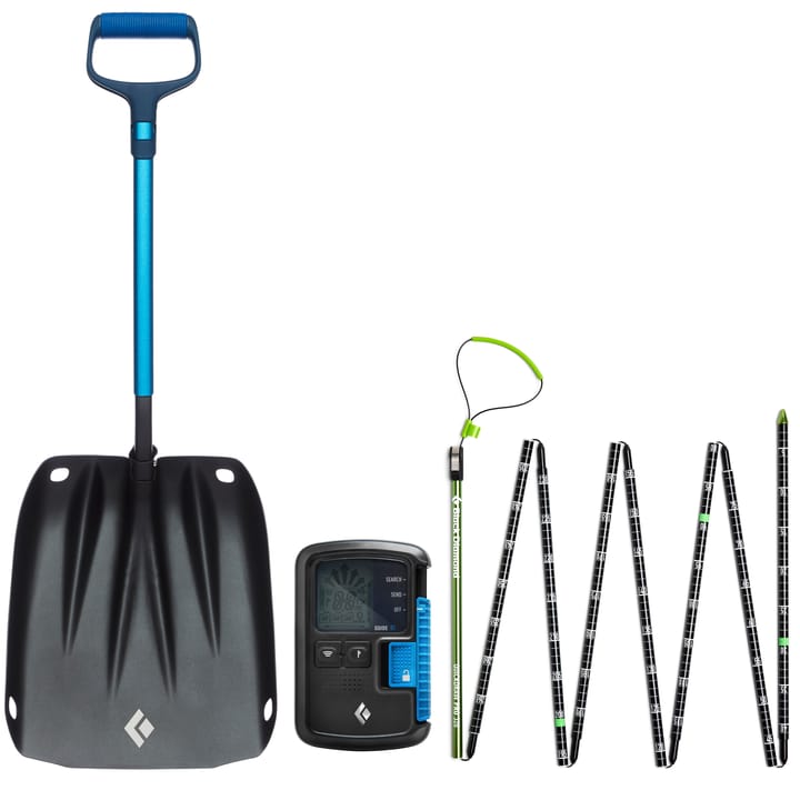 Black Diamond BD Guide Avy Safety Set Black/Blue/Lime Black Diamond