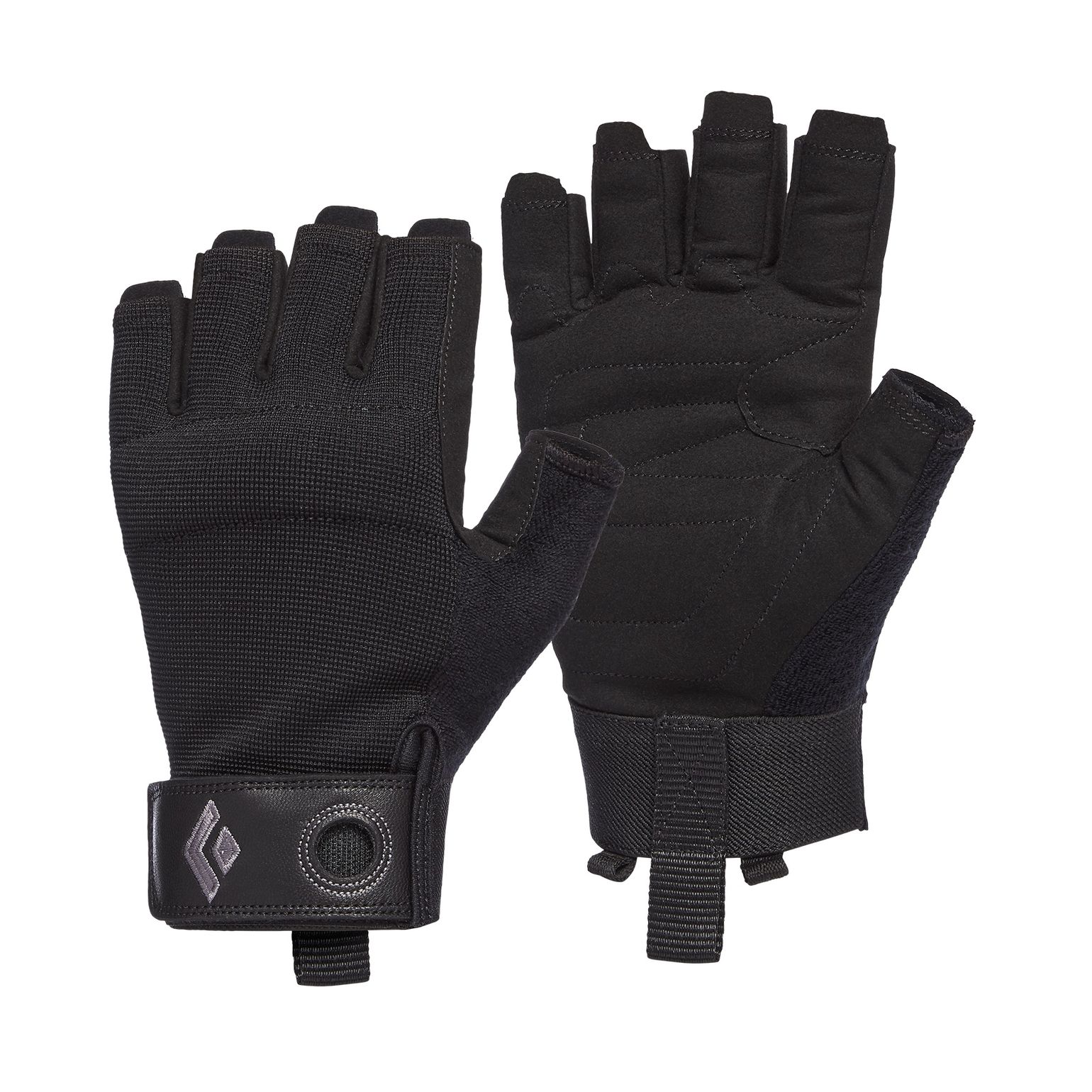 Black Diamond Men's Crag Half-Finger Gloves Black