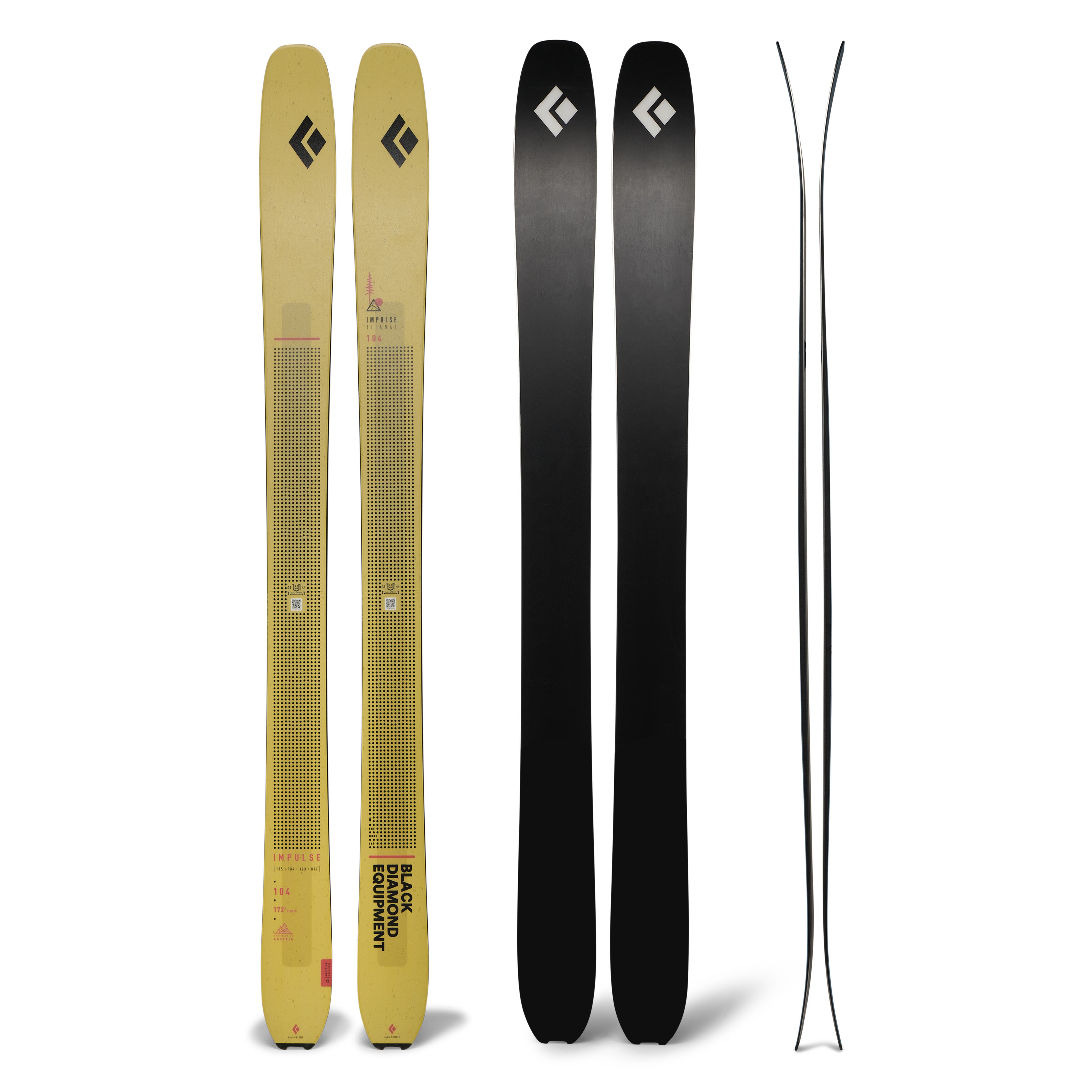 Black Diamond Impulse 104 Ti Skis No Color