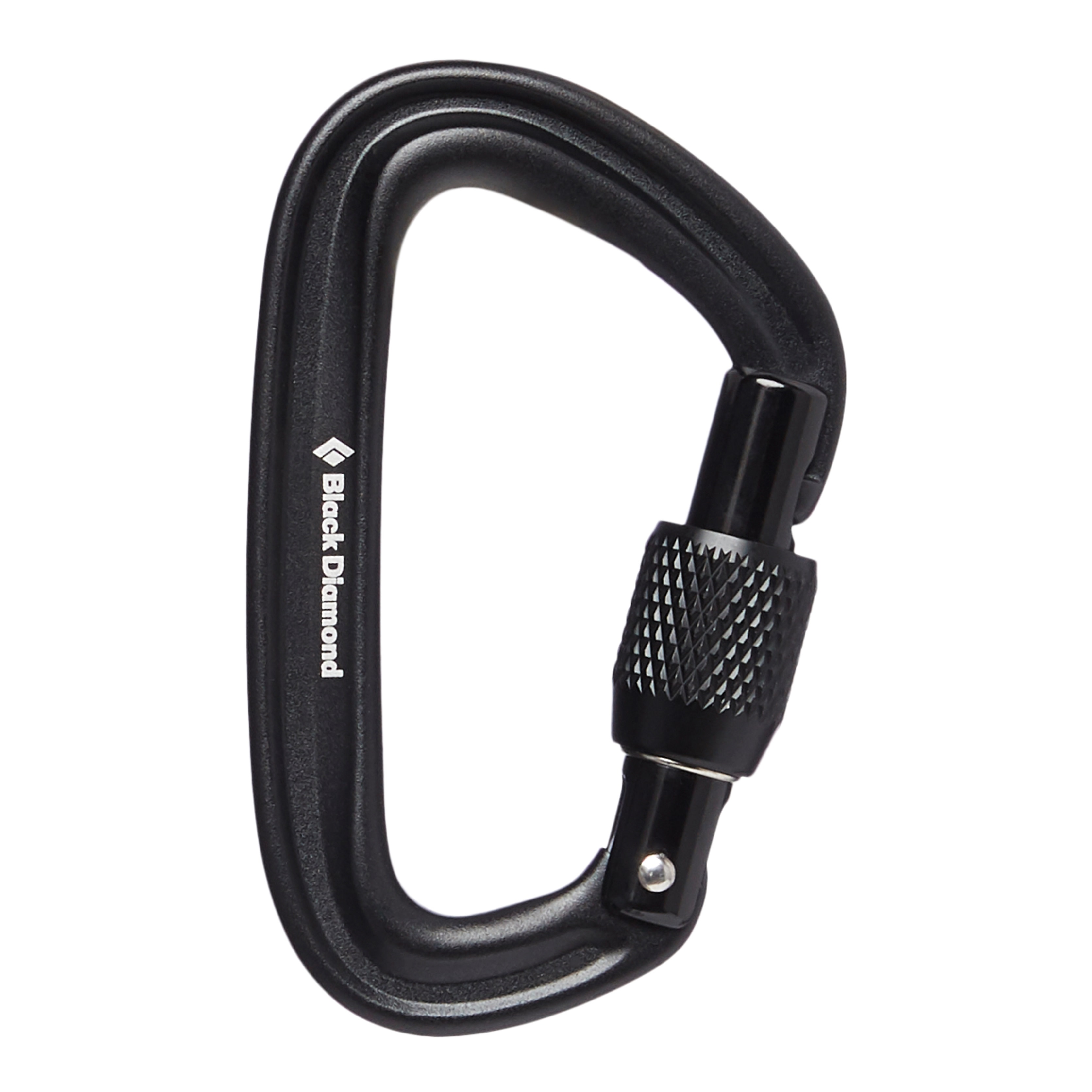 Black Diamond LiteForge Screwgate Carabiner Black