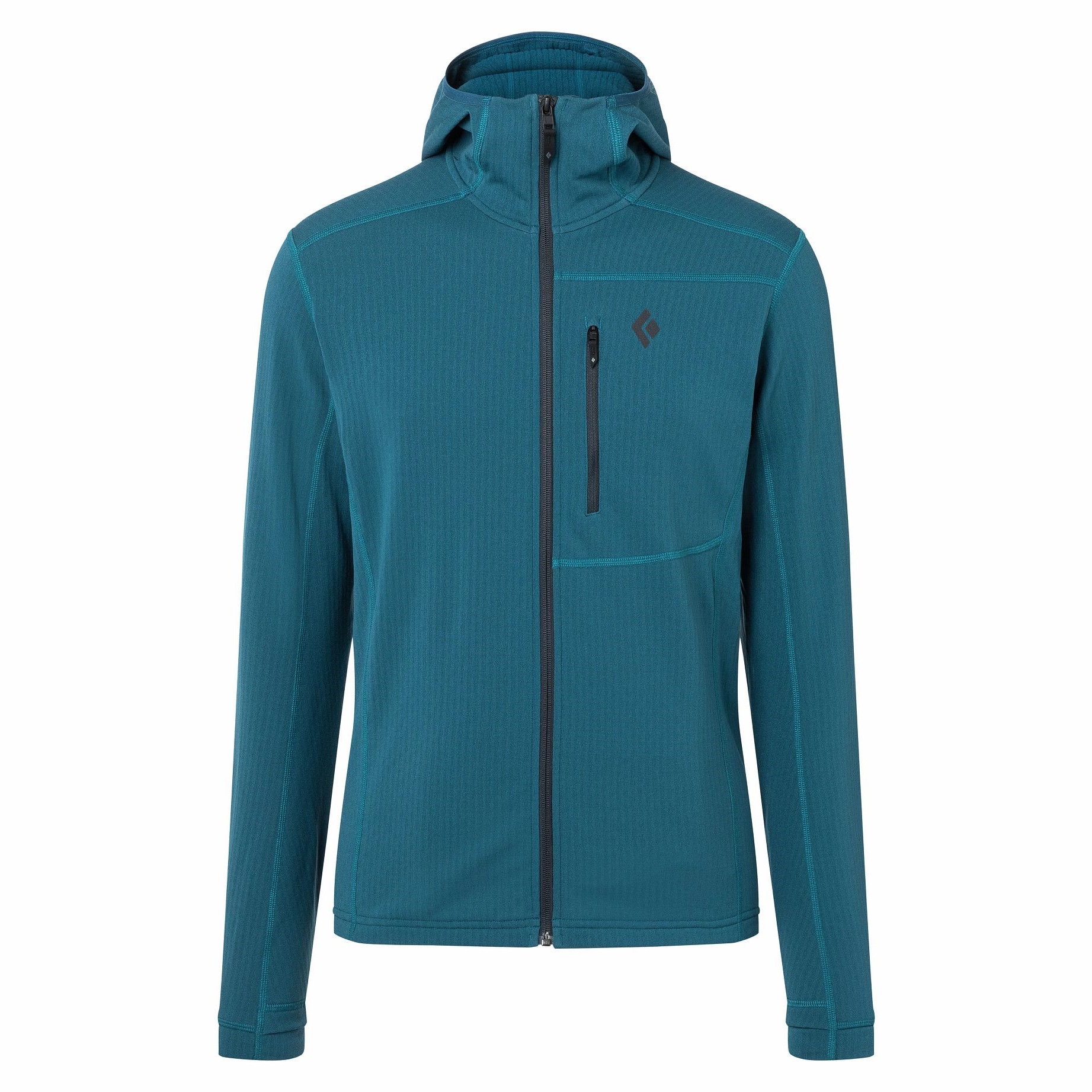 Men s Coefficient Fleece Hoody Azurite Buy Men s Coefficient