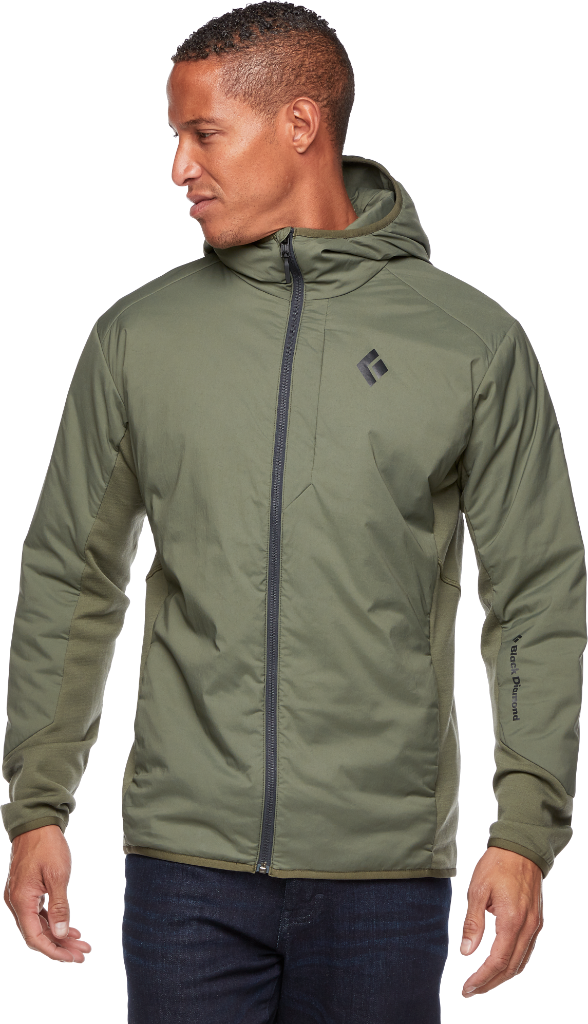 Black Diamond Men’s First Light Hybrid Hoody Tundra