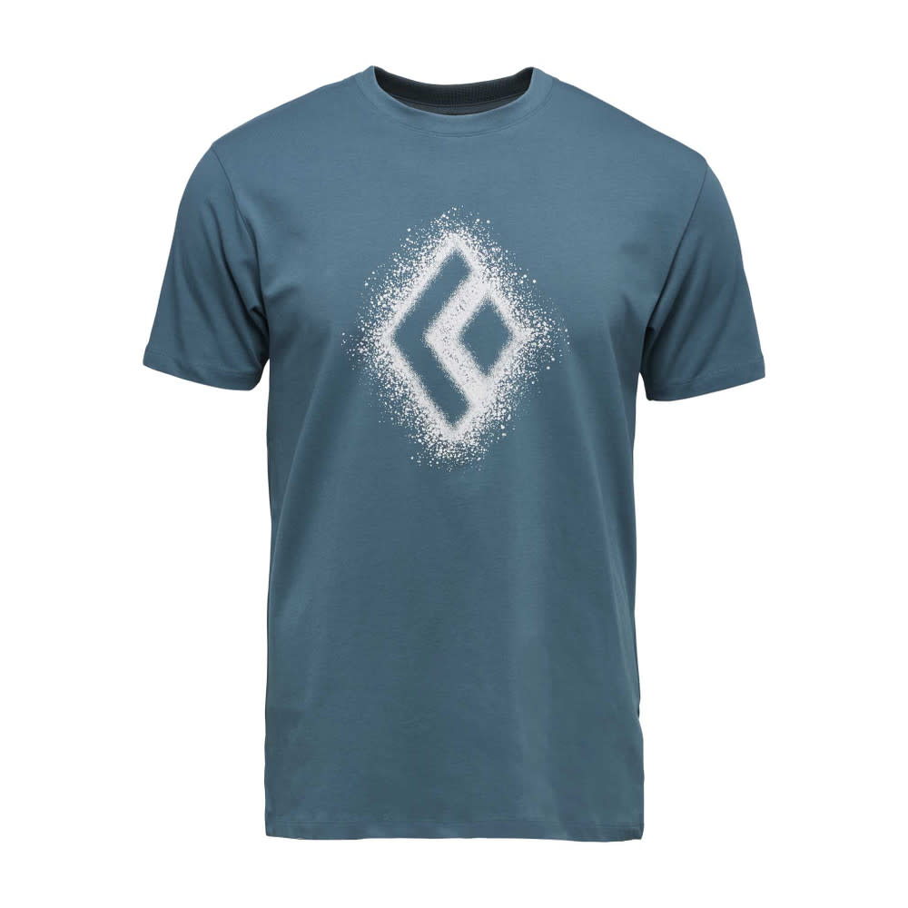 Black Diamond Men’s Chalked Up 2.0 SS Tee Creek Blue