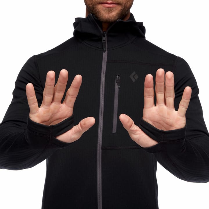 Black Diamond Men's Coefficient Fleece Hoody Black Black Diamond