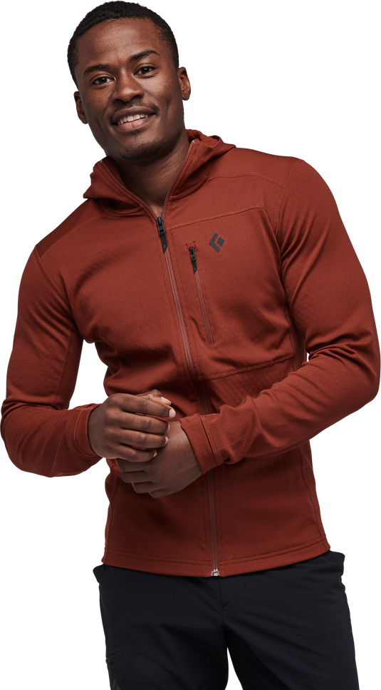 Black Diamond Men’s Coefficient Fleece Hoody Mulled Cider