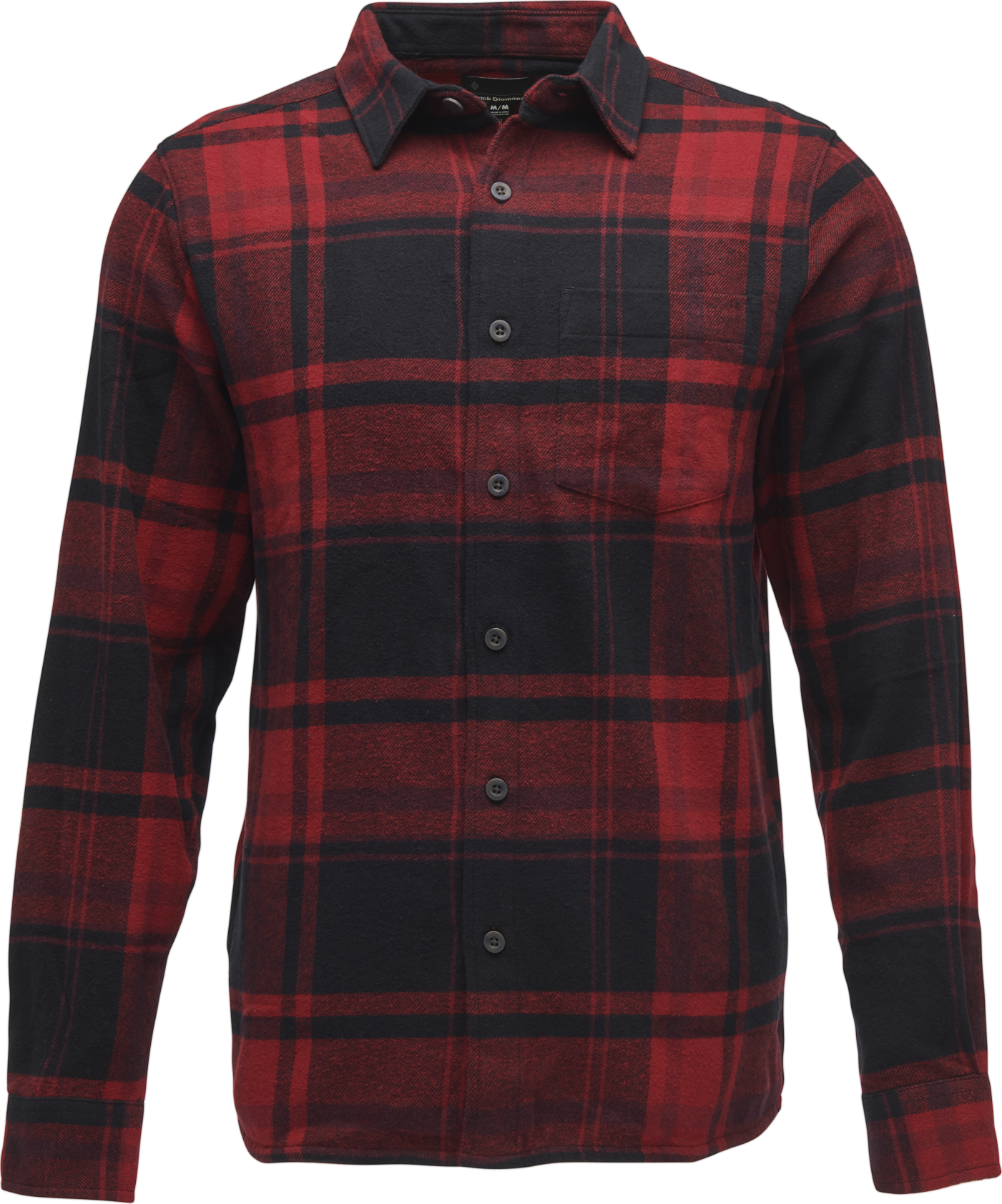 Black Diamond Men’s Project Flannel Shirt Red Rock-Black Plaid