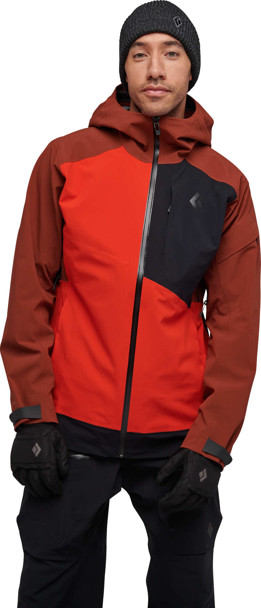 Black Diamond Men’s Recon Stretch Ski Shell Jacket Mulled Cider/Black Octane