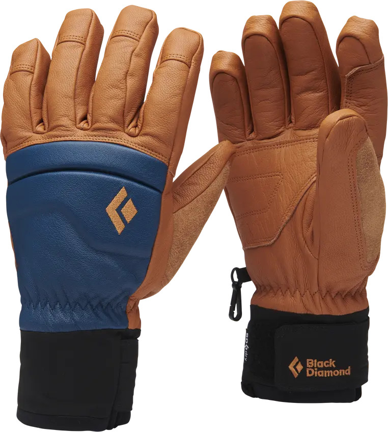 Black Diamond Men’s Spark Gloves Henna-Ink Blue