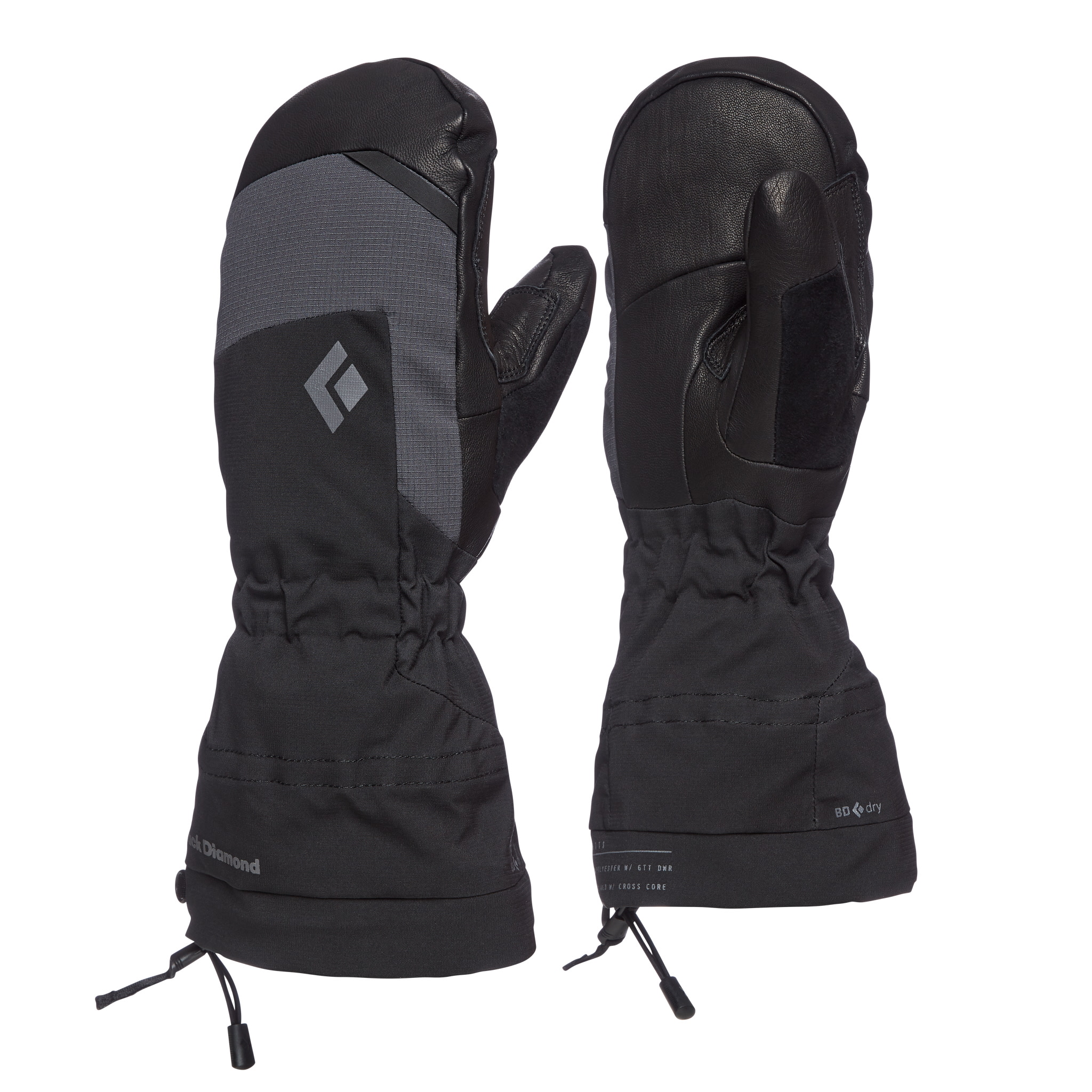 Black Diamond Mercury Mitts Black