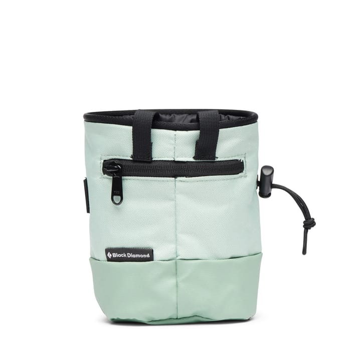 Black Diamond Mojo Zip Chalk Bag Foam Green Black Diamond