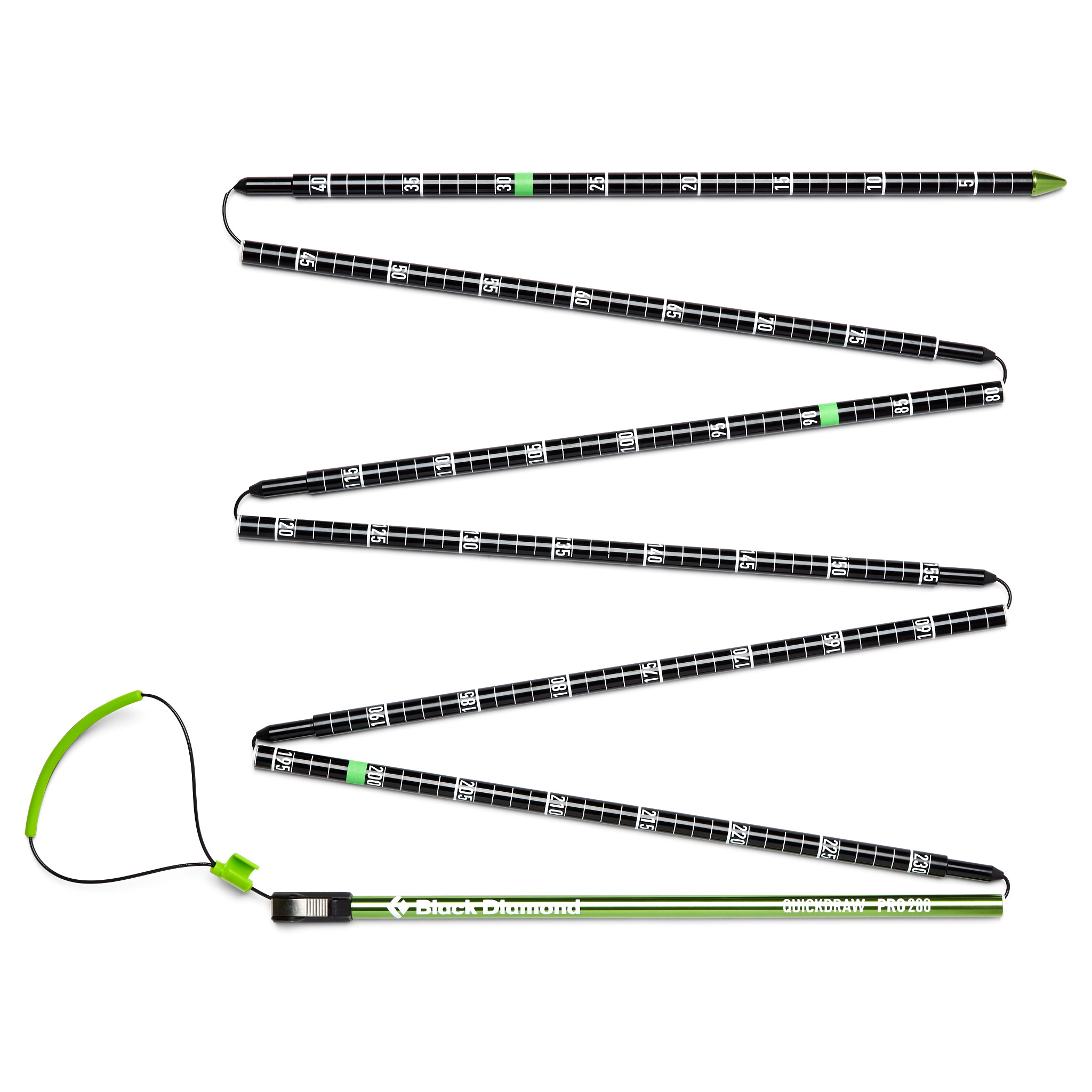 Black Diamond Quickdraw Pro Probe 280 Black/Green