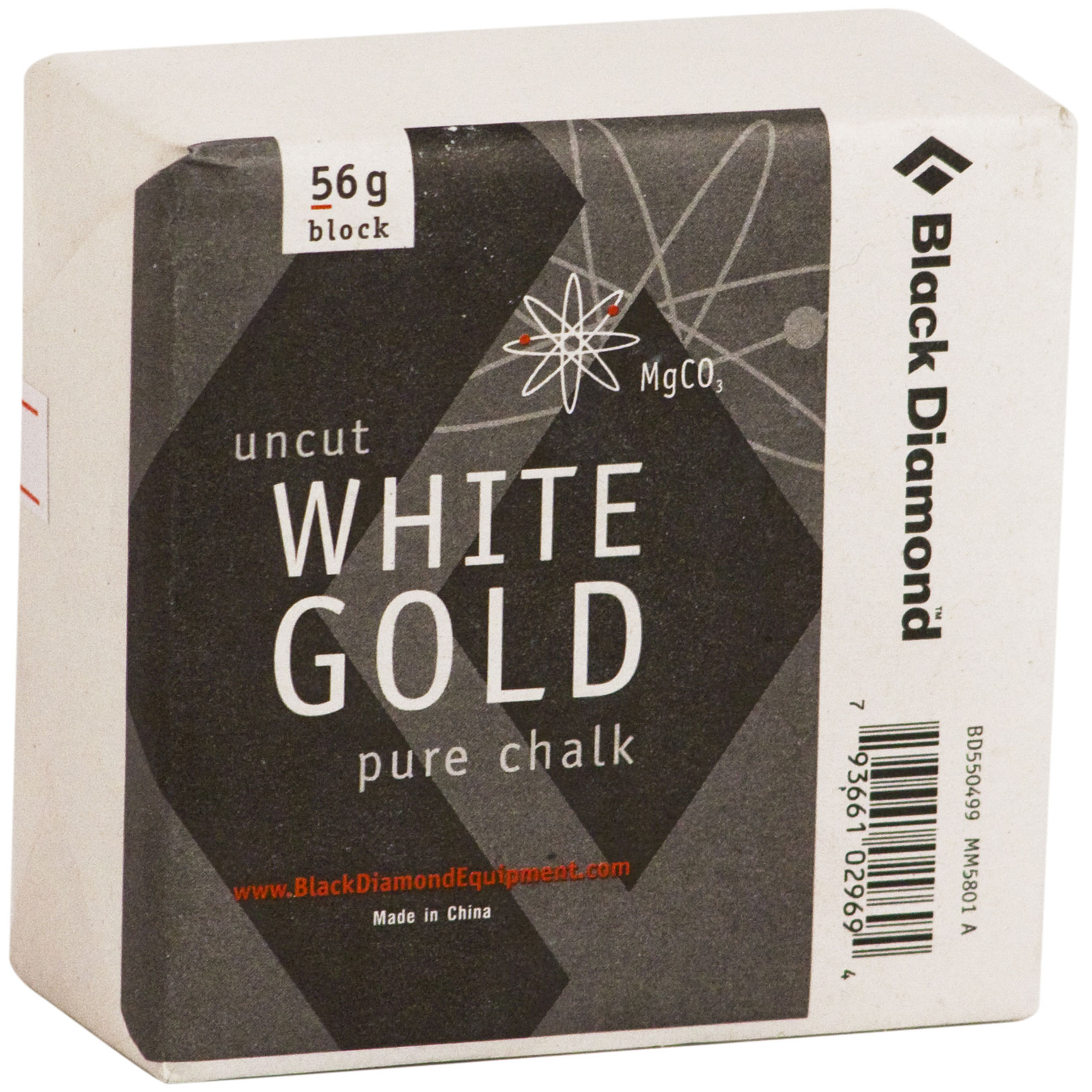Black Diamond Solid White Gold – Block 56gr. Nocolour