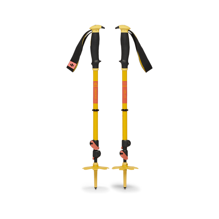 Black Diamond Traverse 3 Ski Poles Sulphur Green Black Diamond