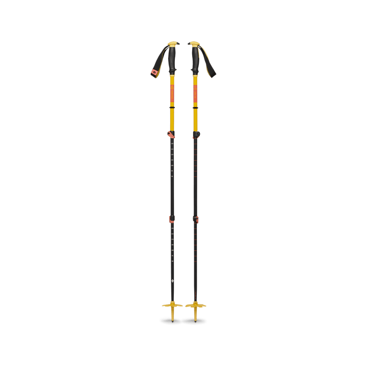 Black Diamond Traverse 3 Ski Poles Sulphur Green Black Diamond