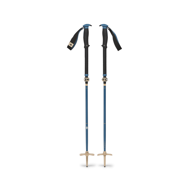 Black Diamond Traverse Compactor Ski Poles Creek Blue Black Diamond