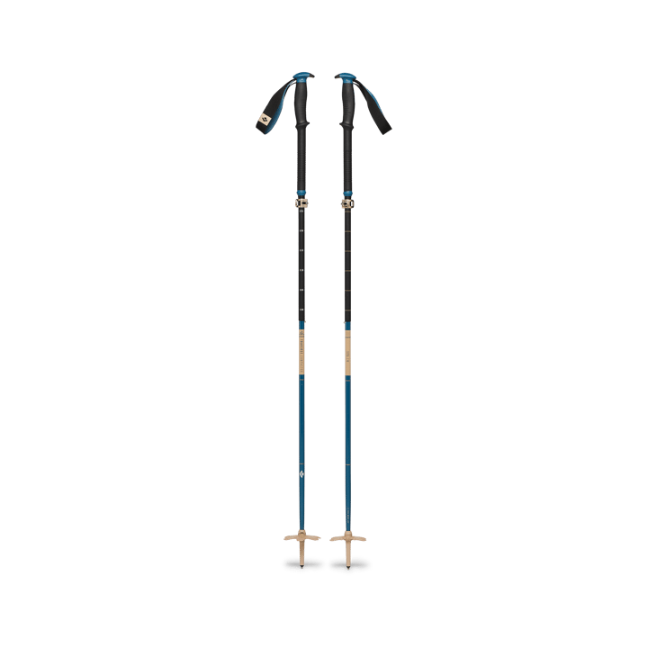 Black Diamond Traverse Compactor Ski Poles Creek Blue Black Diamond