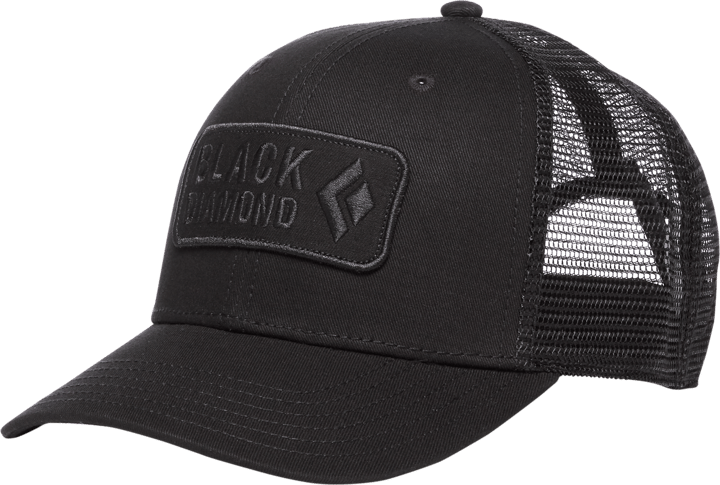 Black Diamond Unisex Trucker Hat Black/Black Black Diamond