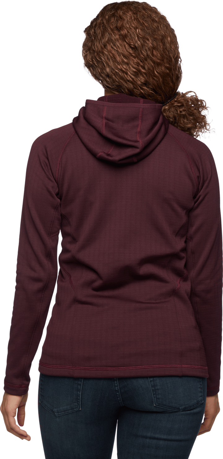 Black Diamond Women's Factor Hoody Bordeaux Black Diamond