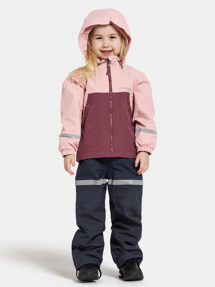 Didriksons Kids' Bladet Jacket Dusty Pink Didriksons