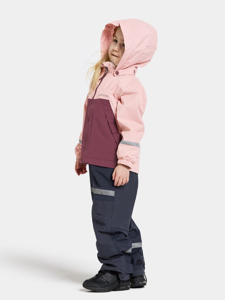 Didriksons Kids' Bladet Jacket Dusty Pink Didriksons