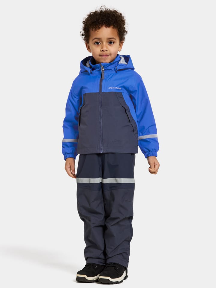 Didriksons Kids' Bladet Jacket Caribbean Blue Didriksons