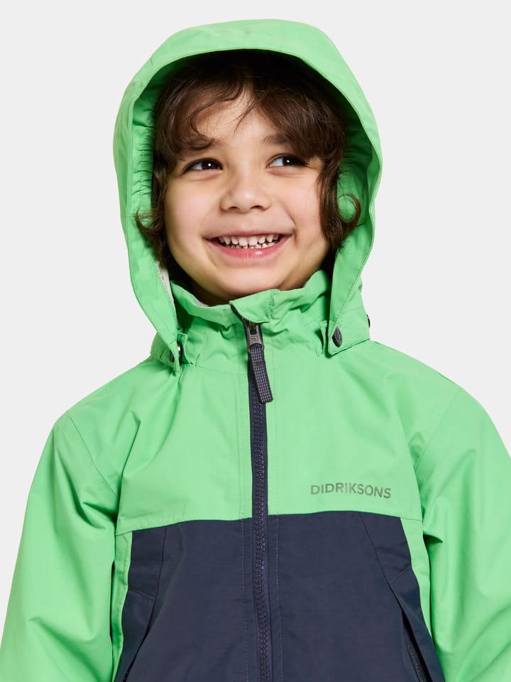 Didriksons Kids' Bladet Jacket Dusty Lime Didriksons