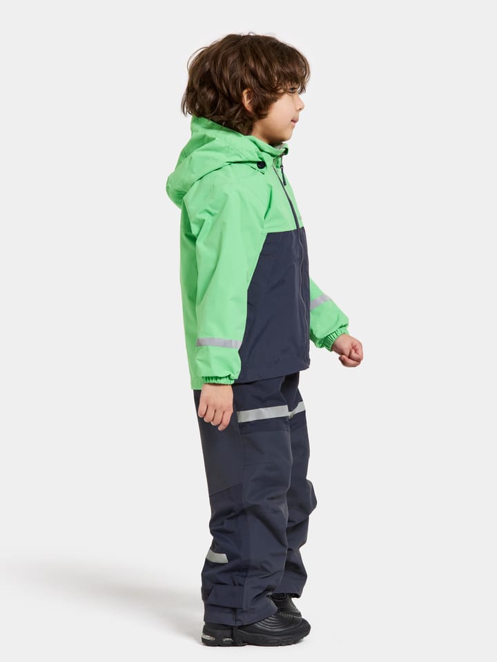 Didriksons Kids' Bladet Jacket Dusty Lime Didriksons