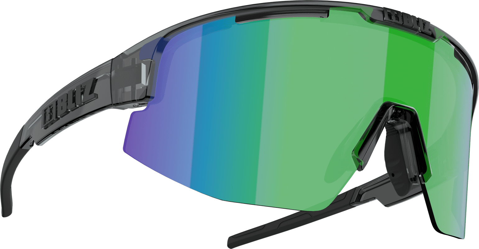 Bliz Matrix Crystal Black/Brown with Green Multi