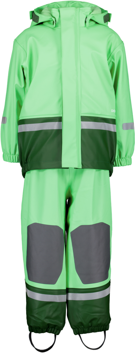 Didriksons Kids’ Boardman Set 11 Dusty Lime