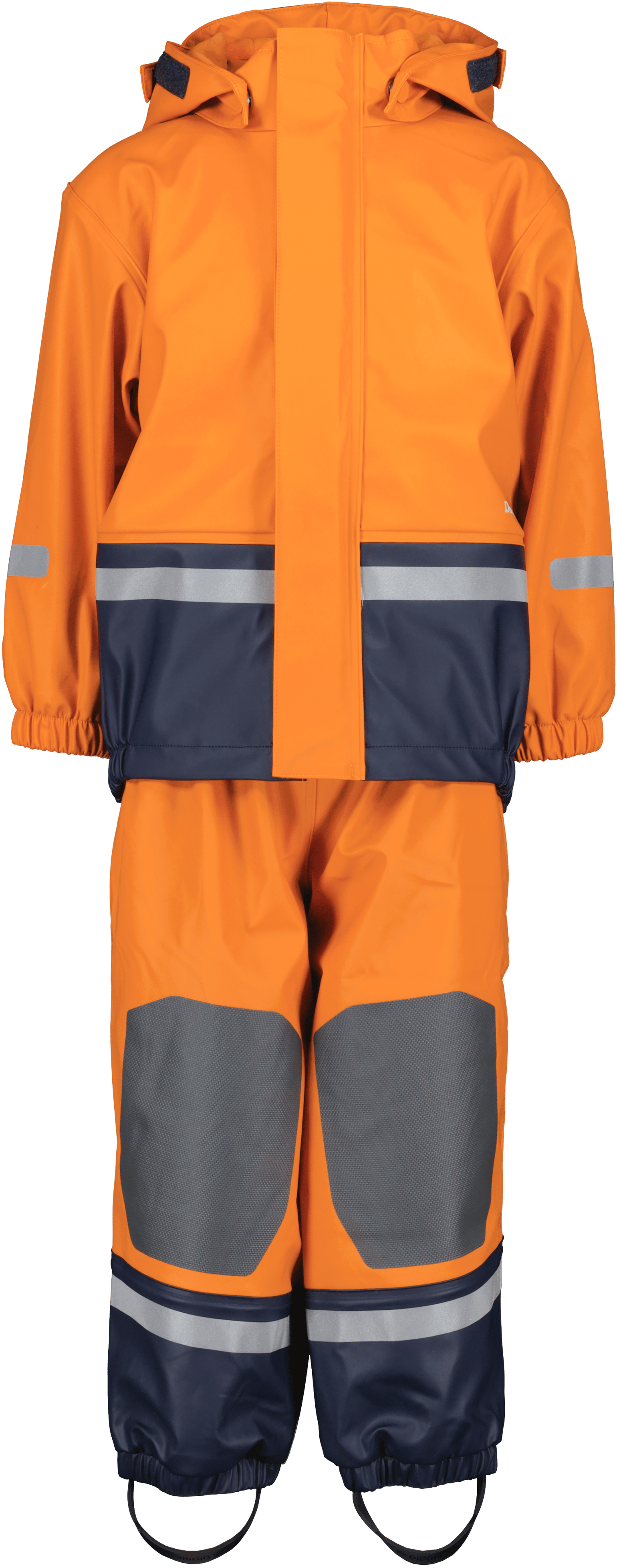 Didriksons Kids' Boardman Set 11 Orange Jam