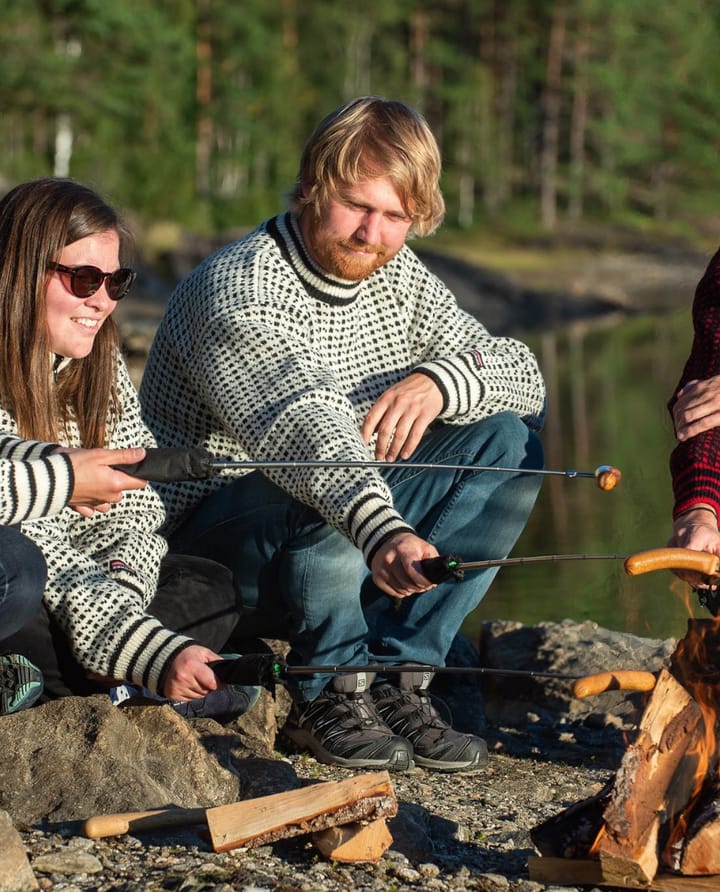 Bratens Bråtens Islender Genser Hvit Bratens