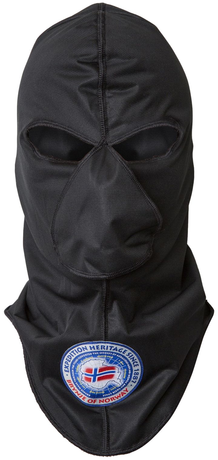 Brynje Men's Arctic Balaclava With Opening  Black Brynje