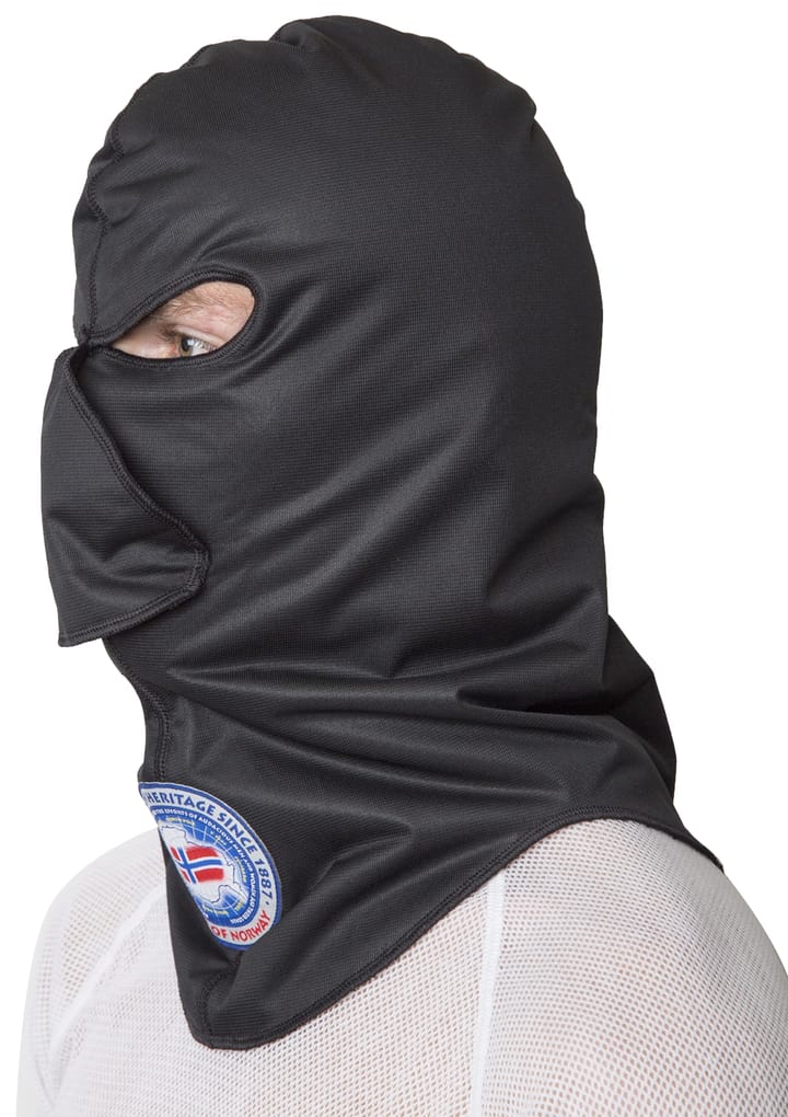 Brynje Men's Arctic Balaclava With Opening  Black Brynje