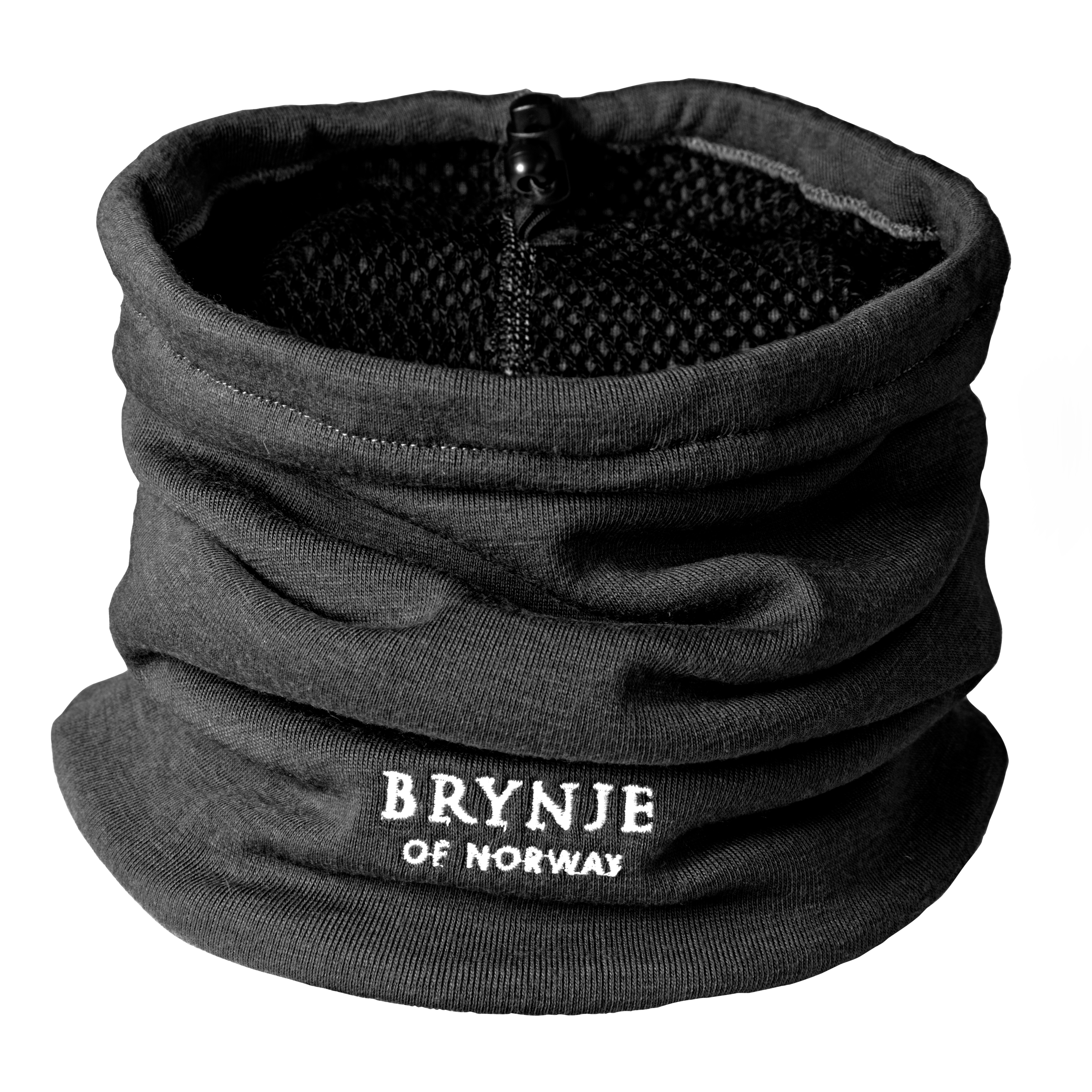 Brynje Arctic Neck with Lacing Black