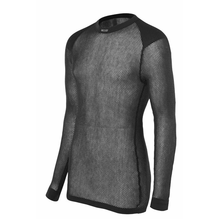 Brynje Unisex Super Thermo Shirt with Shoulder Inlay Black Brynje