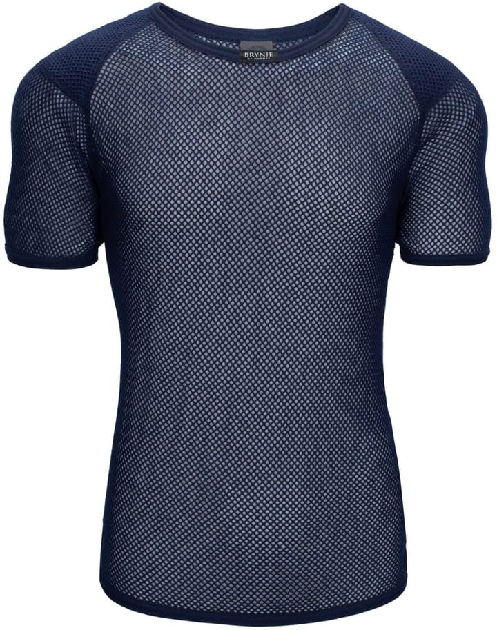 Brynje Super Thermo T-shirt with Shoulder Inlay Navy Brynje