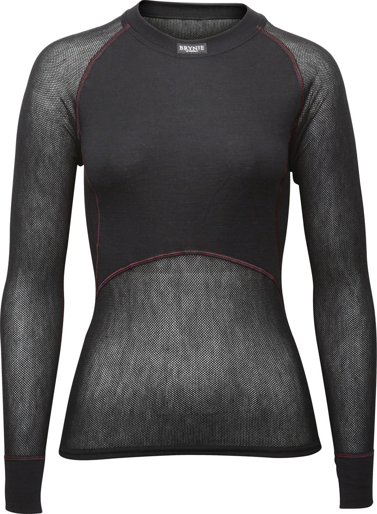 Brynje Women’s Wool Thermo Light Long Sleeved Shirt Black