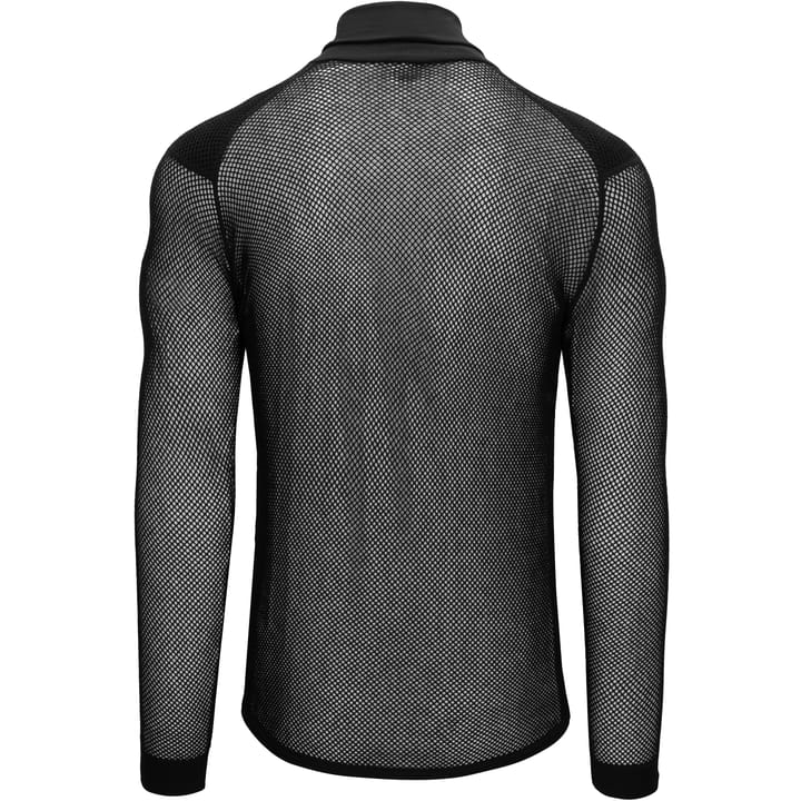 Brynje Unisex Wool Thermo Zip Polo With Inlay Black Brynje