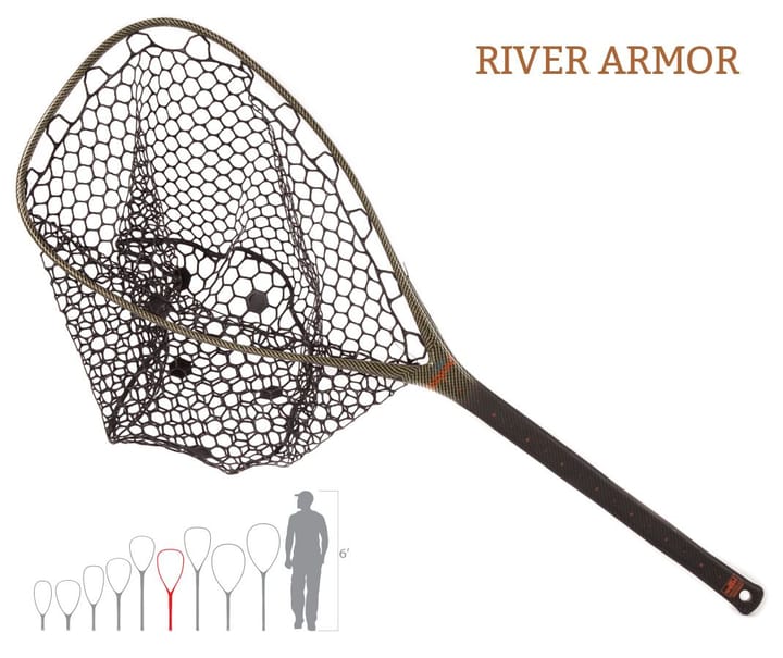 Fishpond Fishpond Nomad El Jefe Net- River Armor Håv Med C&R Vennlig Nett Fishpond