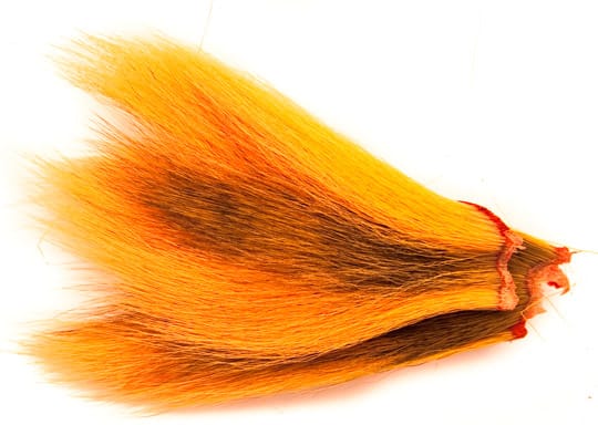 The Fly Co Wapsi Bucktail Piece Fl. Orange The Fly Co