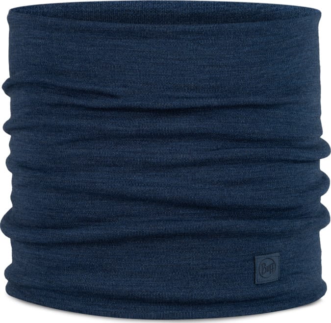 Buff Merino Heavyweight Neck Warmer Solid Night Blue