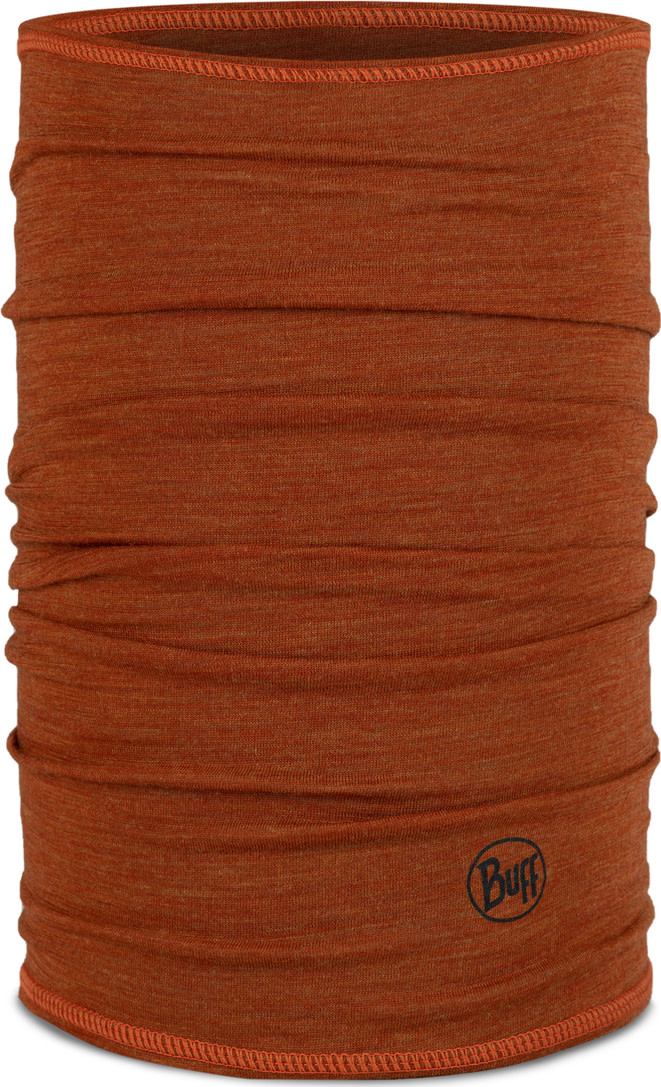 Buff Merino Lightweight Neckwear Solid Cinnamon