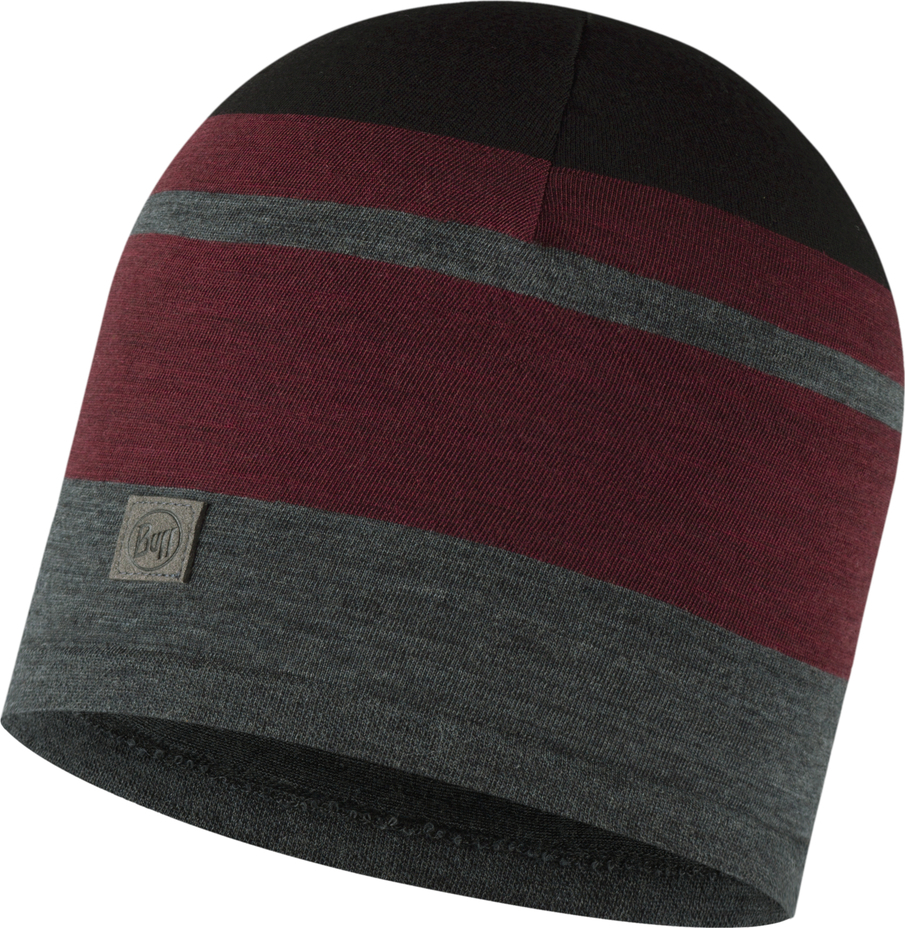 Buff Merino Move Beanie Black