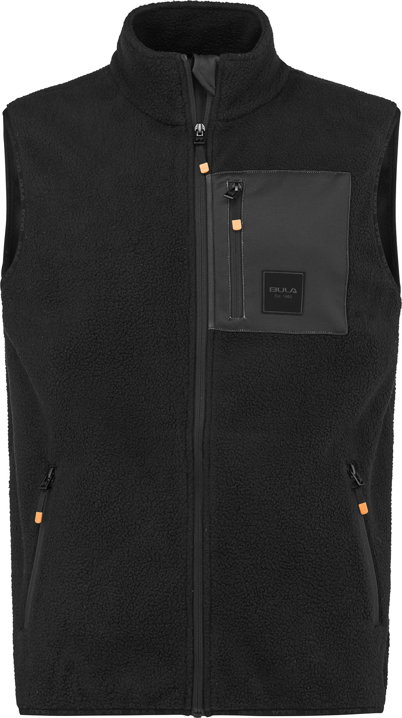 Bula Men’s Basecamp Fleece Vest 2.0 Black