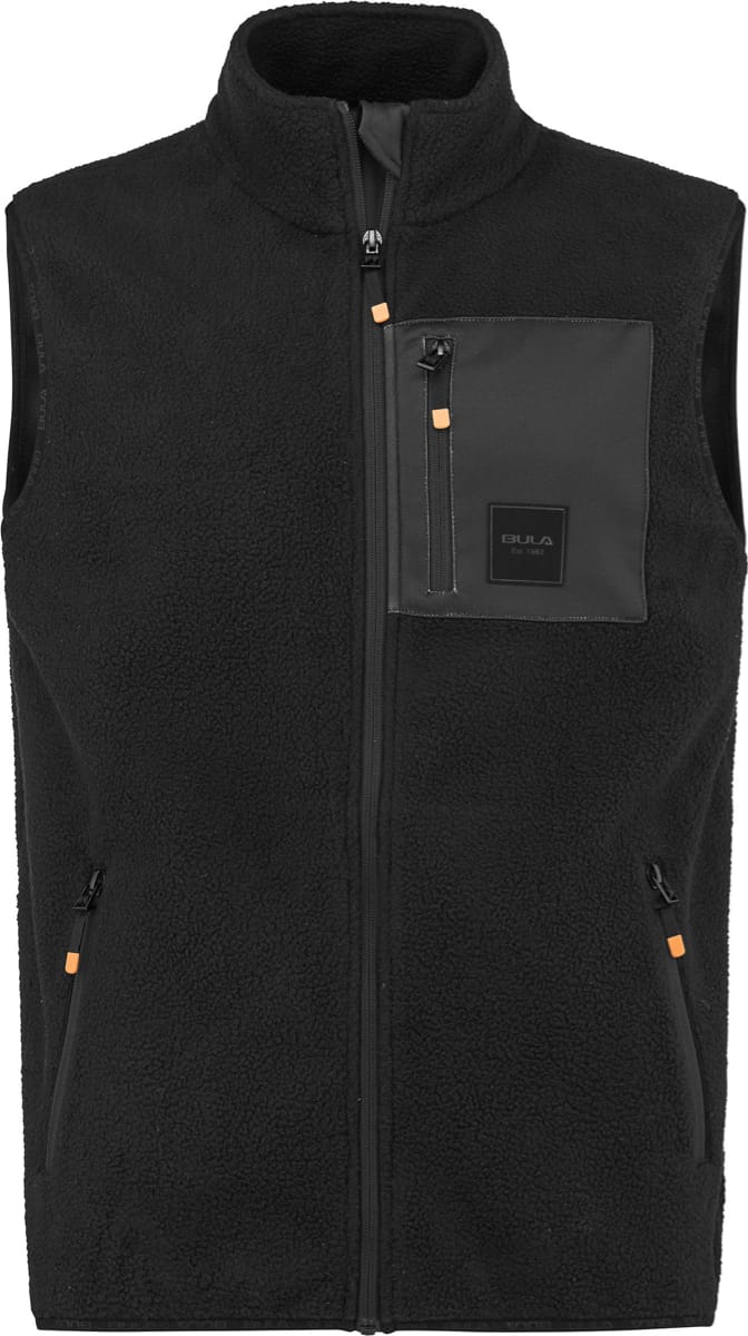 Bula Men's Basecamp Fleece Vest 2.0 Black