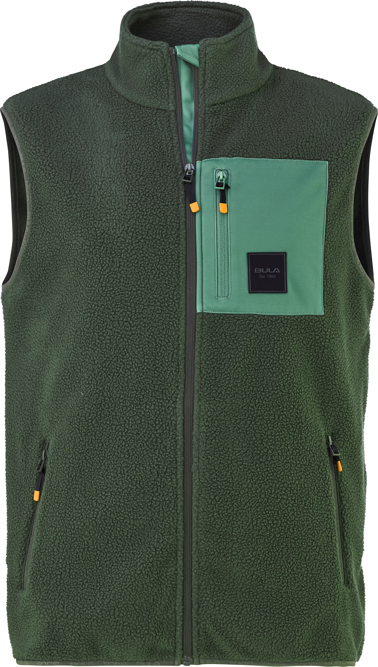 Bula Men’s Basecamp Fleece Vest 2.0 Dolive