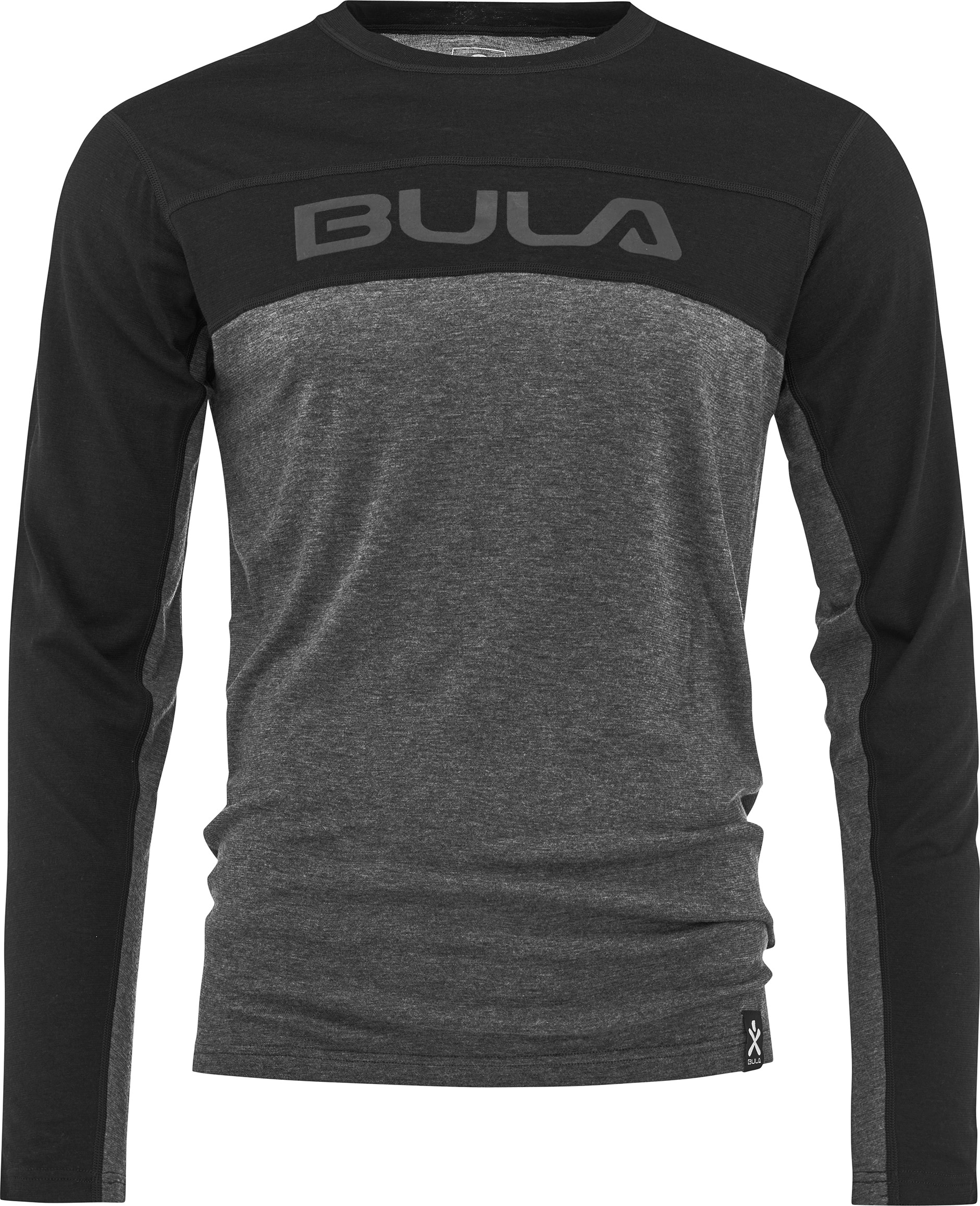 Bula Men’s Retro Merino Wool Crew Black